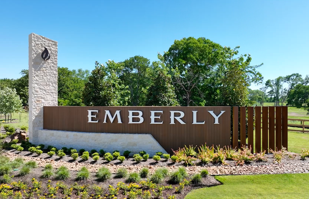 Emberly entry monument